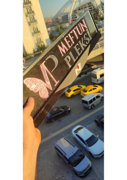 N Model Uyumlu Mat Pleksi Plakalık