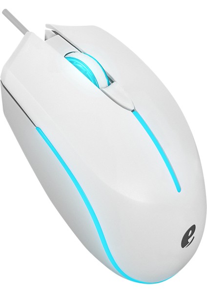 Emachines EAM020 USB Beyaz Rainbow Aydınlatmalı Mouse