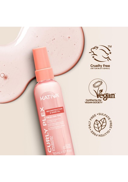 Curly Plex Bukle Onarıcı & Parlatıcı Yağ 110 ml indirimleri