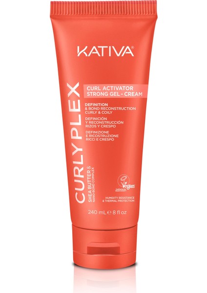 Curly Plex Güçlü Bukle Belirginleştirici - Şekillendirici Jel Krem 240 ml