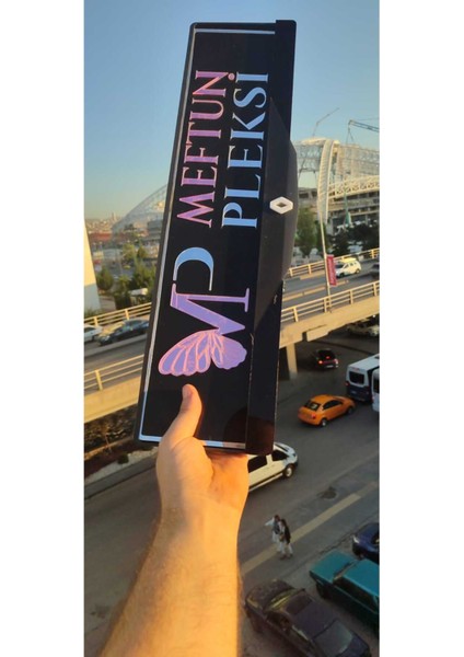 Renault Model Mat Pleksi Plakalık