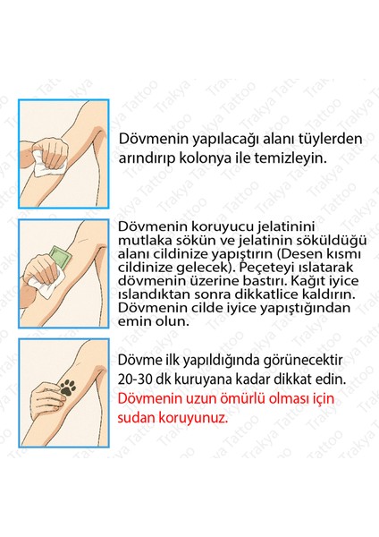 Geçici Dövme 1-2 Hafta Kalıcı Yılan ve Gül fiyatları