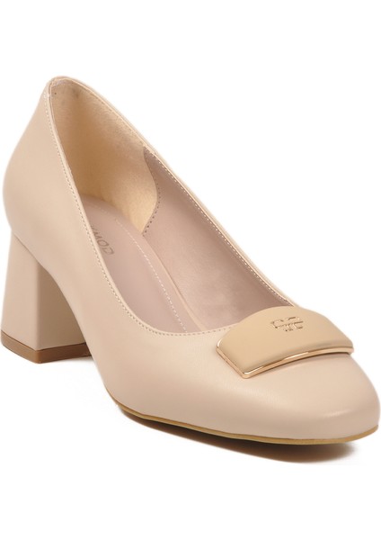 Bej Kadın Topuklu Ayakkabı fırsatları