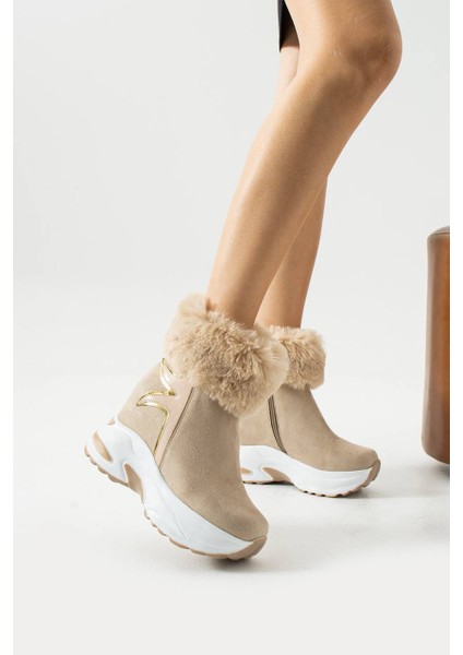 Kadın Gizli Dolgu Kürklü Kışlık Şık Bot fırsatları
