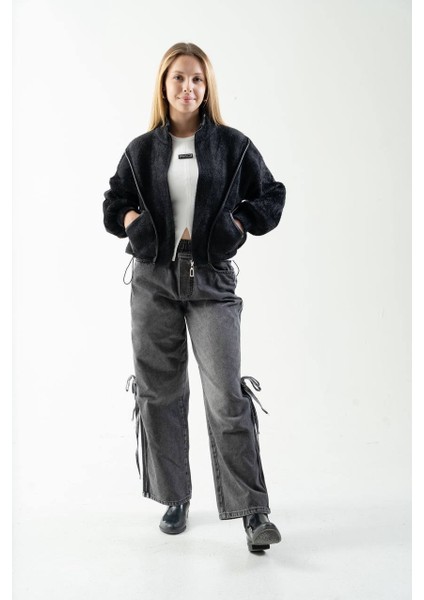 Kız Çocuk 8558 Ara Biyeli Hırka