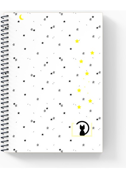 A5 Boyut Kalın Karton Kapak Spiralli 96 Sayfa Kareli Okul Defteri / Ikonik Seri Koleksiyonu modelleri