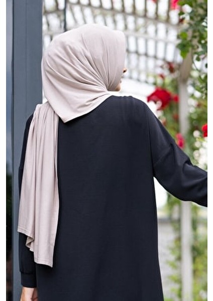 Penye Hazır Pratik Şal Eşarp Vizon indirimleri