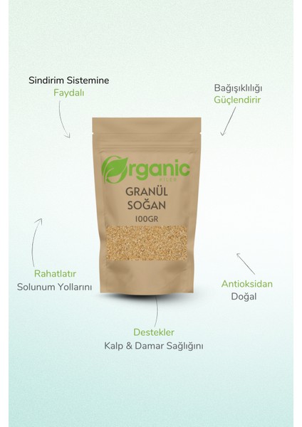 Granül Soğan Tozu 100 gr – Doğal Katkısız & Koruyucusuz fiyatları