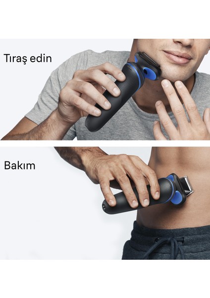 Series 5 Elektrikli Tıraş Makinesi, Islak ve Kuru, Vücut Başlığı, 52-B1600S indirimleri