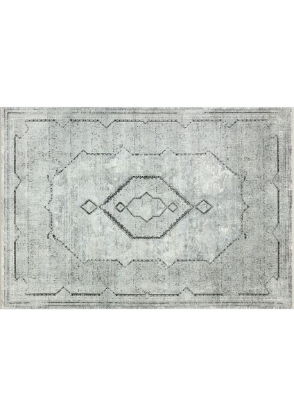 Queen 8104 Gri - Viskon Bambu Halı | Dokuma Salon Halısı fırsatları