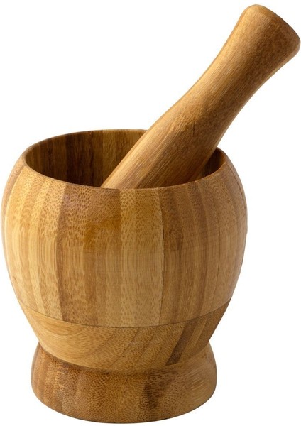 Mithra Life Doğal Bambu Ahşap Sarımsak Ezici Havan Tokmak MIT1258 modelleri