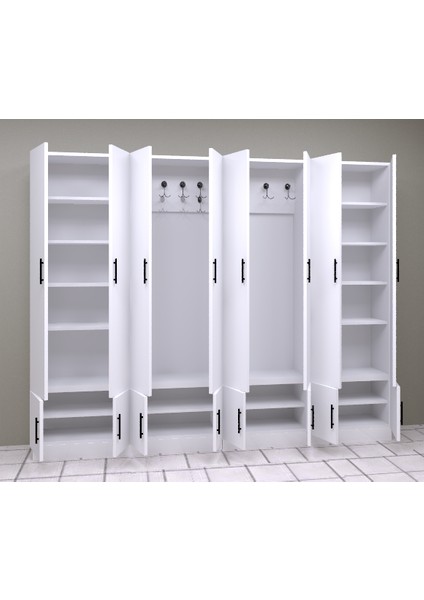 Ezelizade Raflı ve Askılıklı Portmanto, Vestiyer fiyatları