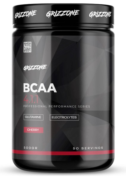 Grızzone Bcaa + Glutamıne 500 Gr 50 Servıs ( Vişne )