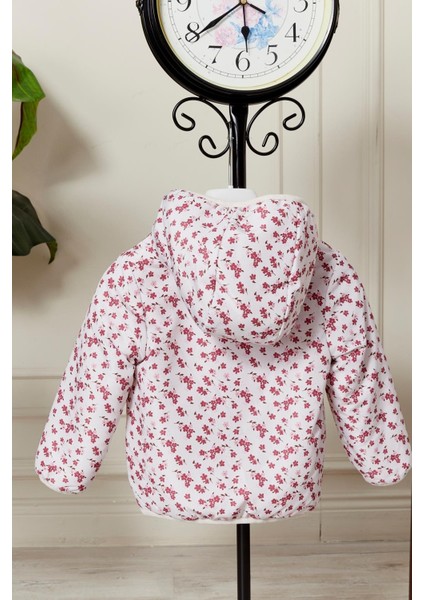 Çift Taraflı Kız Bebek Çocuk Mont 51344 fiyatları