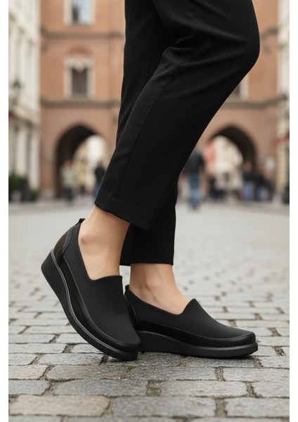 Siyah Floter Kadın Casual Ayakkabı modelleri