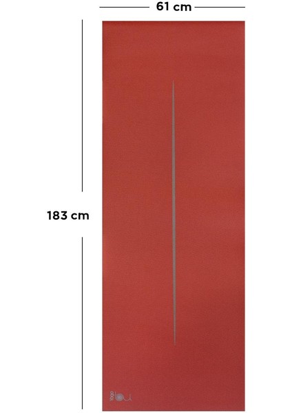 Pro Serisi Yoga Matı-Bordo