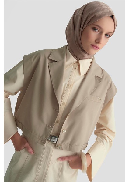 Beli Ayarlanabilir Yelek 25K4804 Vizon