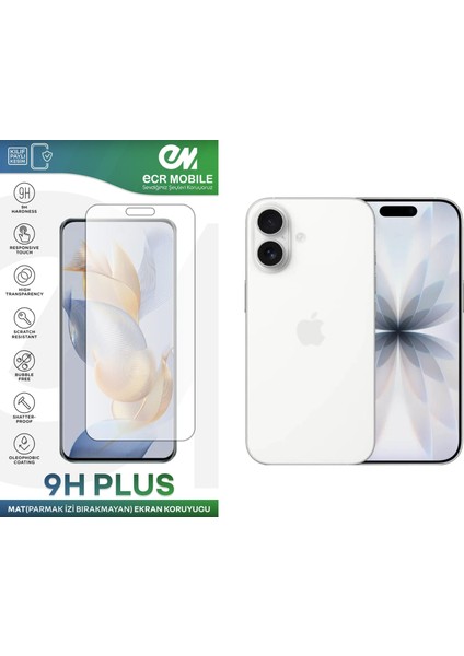 Iphone 17 ile Uyumlu Ekran Koruyucu Mat Parmak Izi Bırakmayan Esnek Nano Kırılmayan