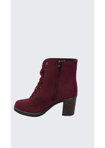 Kadın Nubuk Topuklu Bot modelleri