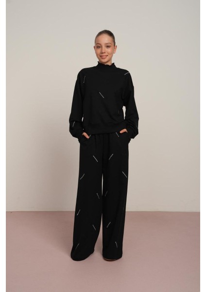 Kız 7808 Çocuk Sweat- Pantolon Takım