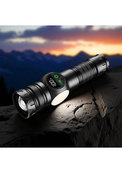 Bx PT-8438 USB Şarjlı Fener