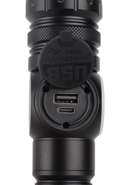 Bx PT-8438 USB Şarjlı Fener