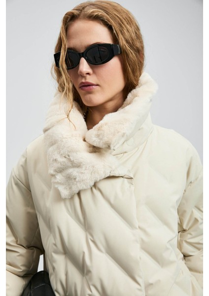 Monica Ekru Kadın Mont 122120047 indirimleri