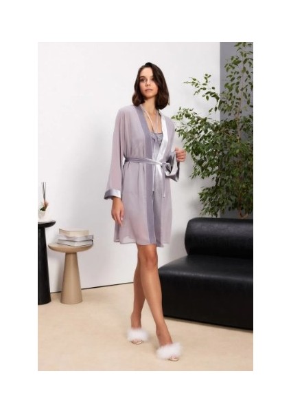 Kadife Saten 3'lü Kadın Pijama Takımı - 2845 fiyatları