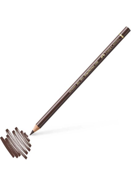 Polychromos Artist Kuru Boya Kalemi 280 Burnt Umber (Yanık Amber)