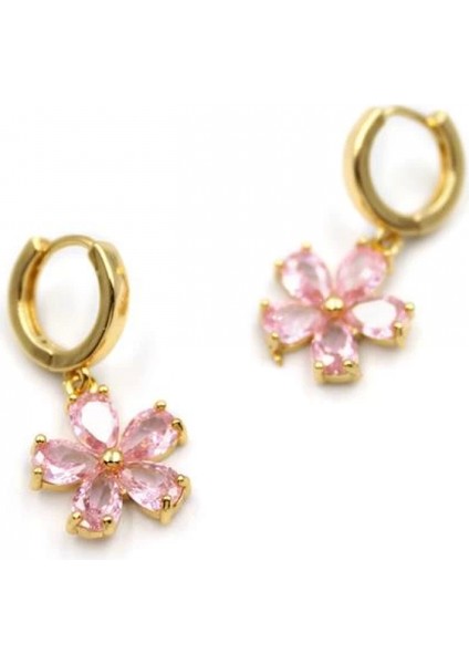 Çiçek Küpe - Pembe fiyatları