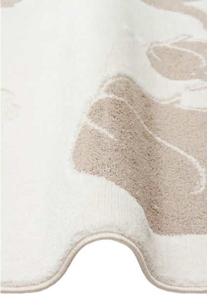 Bambino BMB03 Cream Beige Yumuşacık Dokulu Pastel Renklere Sahip Çocuk Halısı fırsatları