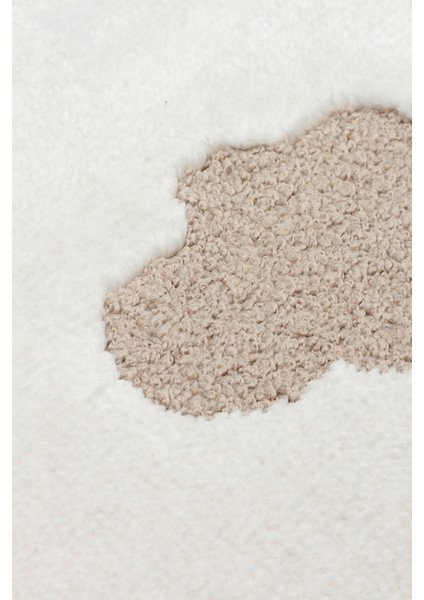 Bambino BMB03 Cream Beige Yumuşacık Dokulu Pastel Renklere Sahip Çocuk Halısı indirimleri