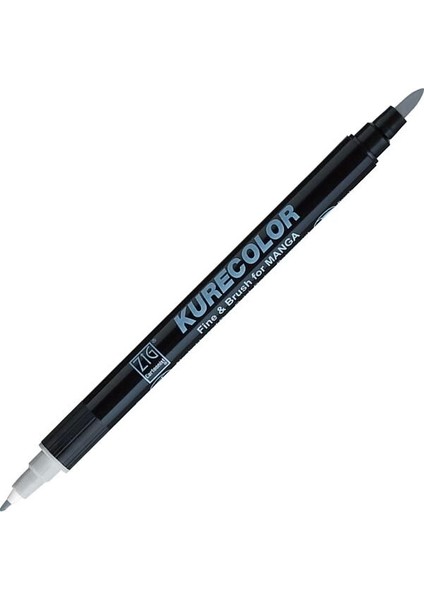 Kurecolor Fine & Brush For Manga Marker Çizim Kalemi 821 Pale Gray