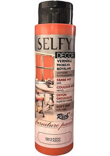 Selfy Decor Vernikli Boya 500 cc 5812 Asos