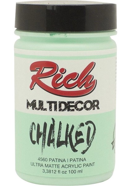 Multi Decor Chalked Akrilik Boya 100 Cc. 4560 Patina
