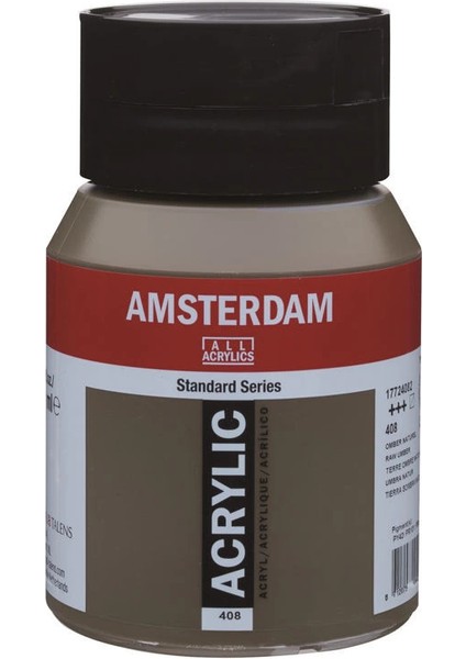 Amsterdam Akrilik Boya 500 Ml. 408 Raw Umber