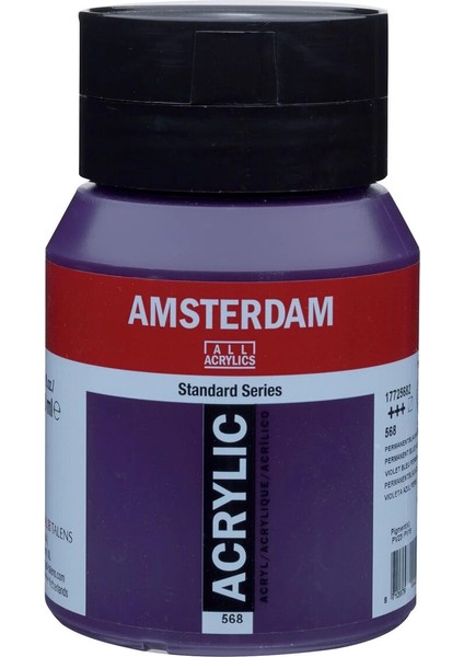 Amsterdam Akrilik Boya 500 Ml. 568 Permanent Blue Violet