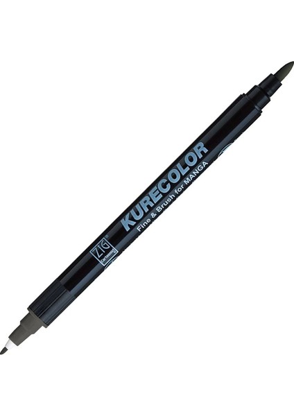 Kurecolor Fine & Brush For Manga Marker Çizim Kalemi C.09 Cool Gray 9