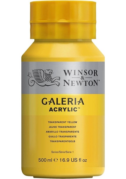 Galeria Akrilik Boya 500 Ml. 653 Transparent Yellow