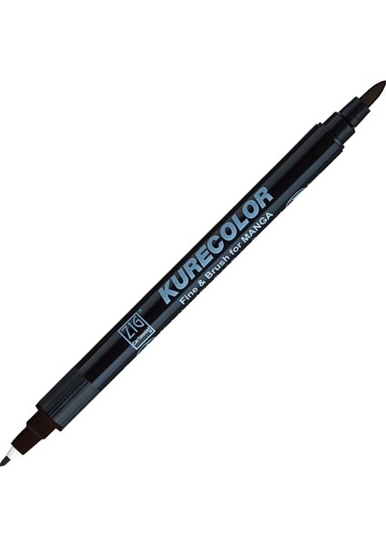 Kurecolor Fine & Brush For Manga Marker Çizim Kalemi 808 Natural Gray