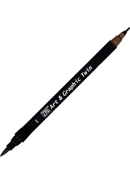 Art & Graphic Twin Marker Çizim Kalemi 76 Vandyke Brown