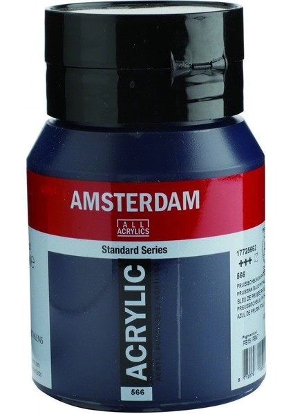 Amsterdam Akrilik Boya 500 Ml. 566 Prussian Blue