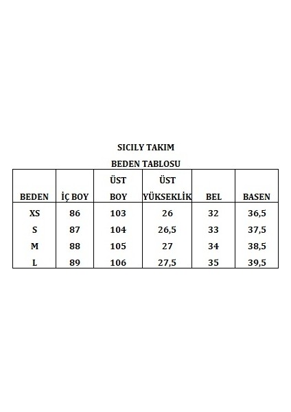 Sıcıly Pareo Alt Üst Takım