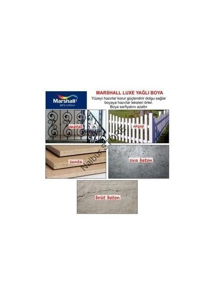 Luxe Parlak Yağlı Boya Beyaz 2,5L Solvent Bazlı İç Cephe Boyası fırsatları