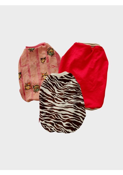 Kedi Köpek Kıyafeti 3lü Paket Tshirt fiyatları