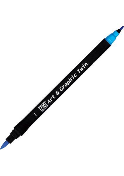 Art & Graphic Twin Marker Çizim Kalemi 34 Light Blue