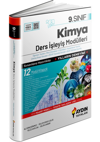 9. Sınıf Kimya Ders İşleyiş Modülleri fiyatları