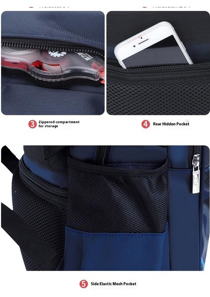 Yeni Erkek Okul Çantası Ilkokul Öğrencileri 3-6-9 Sınıflar Büyük Çocuk Ortaokul Lise Öğrencileri Büyük Kapasiteli Sırt Çantaları (Yurt Dışından) fırsatları