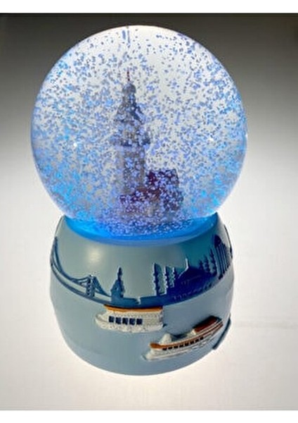 Kız Kulesi Tasarımlı Kar Küresi
