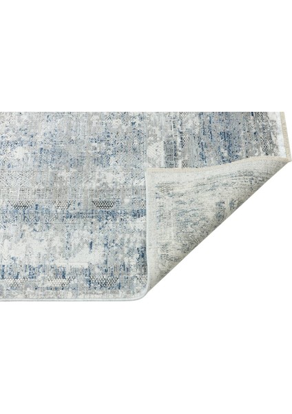 Queen 8102 Mavi - Viskon Bambu Halı | Dokuma Salon Halısı fırsatları